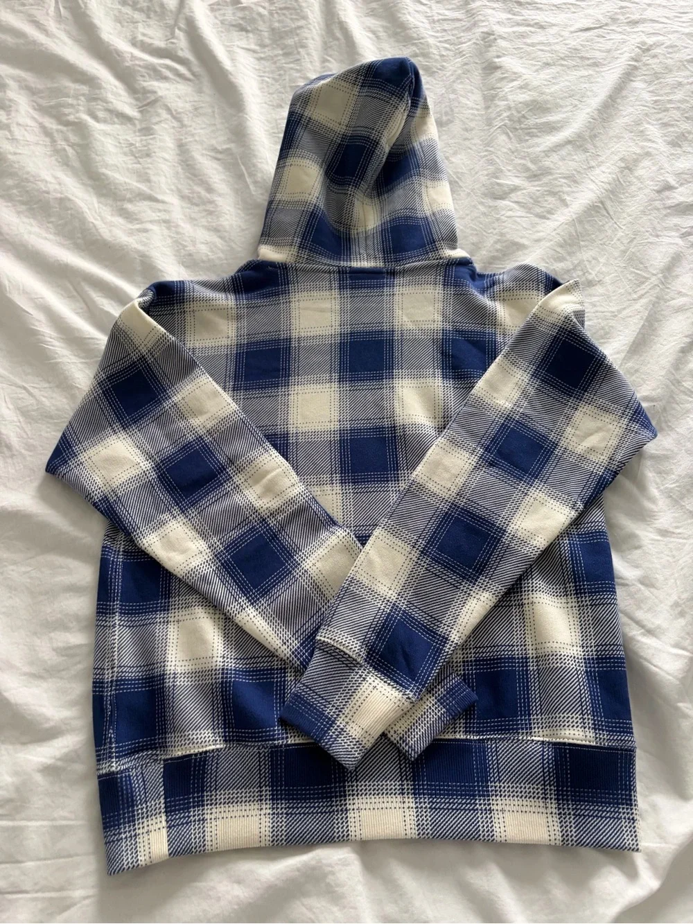 Polo Ralph Lauren Women’s Gingham Polo Bear Hoodie Small NWT - Picture 11 of 14